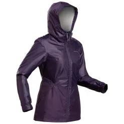 Abrigo De Montaña Y Nieve Impermeable Mujer Quechua SH100 Warm Morado -Regattas Tienda abrigo de montaa y nieve impermeable mujer quechua sh100 warm morado 3