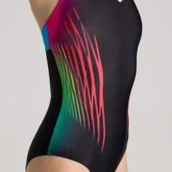 Bañador De Una Pieza ARENA W MULTICOLOUR WEBS SWIM PRO BACK ONE PIECE -Regattas Tienda baador de una pieza arena w multicolour webs swim pro back one piece 3