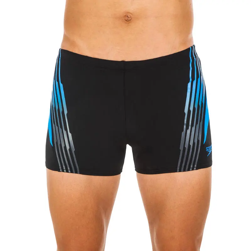 Speedo Bañador Hombre Natación Arena Bóxer Negro Azul 3 Speedo Bañador Hombre Natación Arena Bóxer Negro Azul