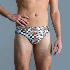 Bañador Hombre Natación Arena Slip Gris
