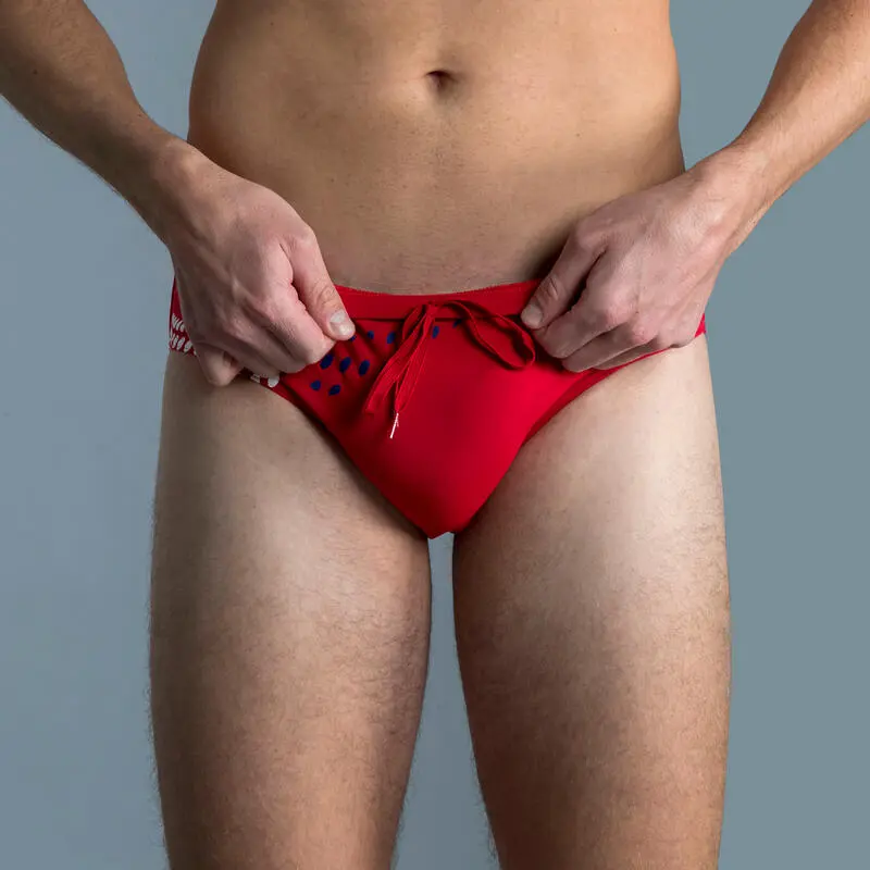 Bañador Hombre Natación Arena Slip Rojo Brief 5 Bañador Hombre Natación Arena Slip Rojo Brief - Imagen 3