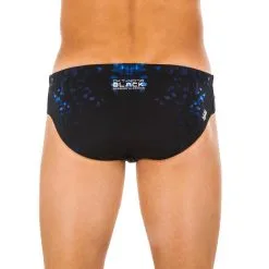 Bañador Hombre Natación Slip Nabaiji Negro Estampado -Regattas Tienda baador hombre natacion slip nabaiji negro estampado 1