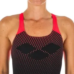 Bañador Mujer Natación Arena Swim Pro Negro Coral -Regattas Tienda baador mujer natacion arena swim pro negro coral 3