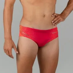 Bañador Hombre Natación Nabaiji Slip 900 Koli Gris Estampado -Regattas Tienda baador slip natacion 900 print shell hombre naranja amarillo