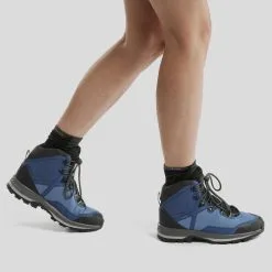 Botas De Montaña Y Trekking Impermeables Mujer Forclaz Trek100 Azul -Regattas Tienda botas de montaa y trekking impermeables mujer forclaz trek100 azul 4