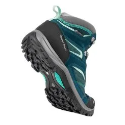 Botas De Montaña Y Trekking Impermeables Mujer Quechua MH100 Azul -Regattas Tienda botas de montaa y trekking impermeables mujer quechua mh100 azul 2