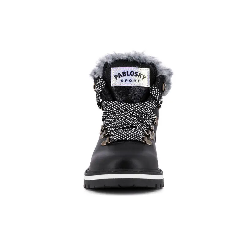 Botines De Senderismo De Microfibra De Niña PABLOSKY En Negro 7 Botines De Senderismo De Microfibra De Niña PABLOSKY En Negro - Imagen 5