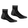 Regatta Calcetines Al Tobillo Samaris Trail Para Hombre Packs De 2 Negro, Acero Oscuro 1 Regatta Calcetines Al Tobillo Samaris Trail Para Hombre Packs De 2 Negro, Acero Oscuro -Regattas Tienda calcetines al tobillo samaris trail para hombre packs de 2 negro acero oscuro