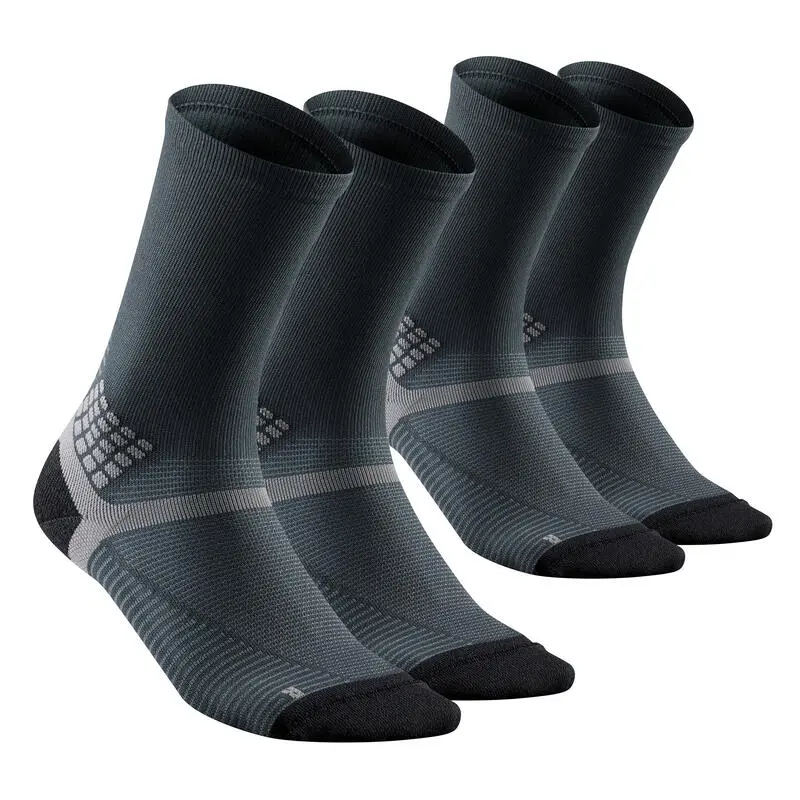 Calcetines Altos De Montaña Y Trekking Anti-rozaduras 2 Pares Quechua MH500 8 Calcetines Altos De Montaña Y Trekking Anti-rozaduras 2 Pares Quechua MH500 - Imagen 6