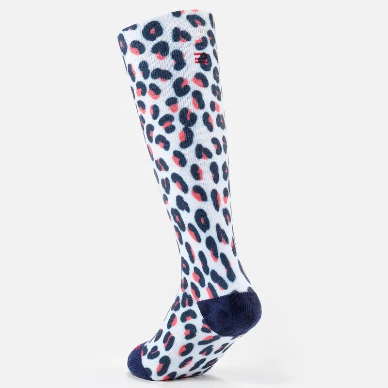 WEDZE CALCETINES DE ESQUÍ Y SNOWBOARD NIÑOS - 100 - Leopardo 5 WEDZE CALCETINES DE ESQUÍ Y SNOWBOARD NIÑOS - 100 - Leopardo - Imagen 3