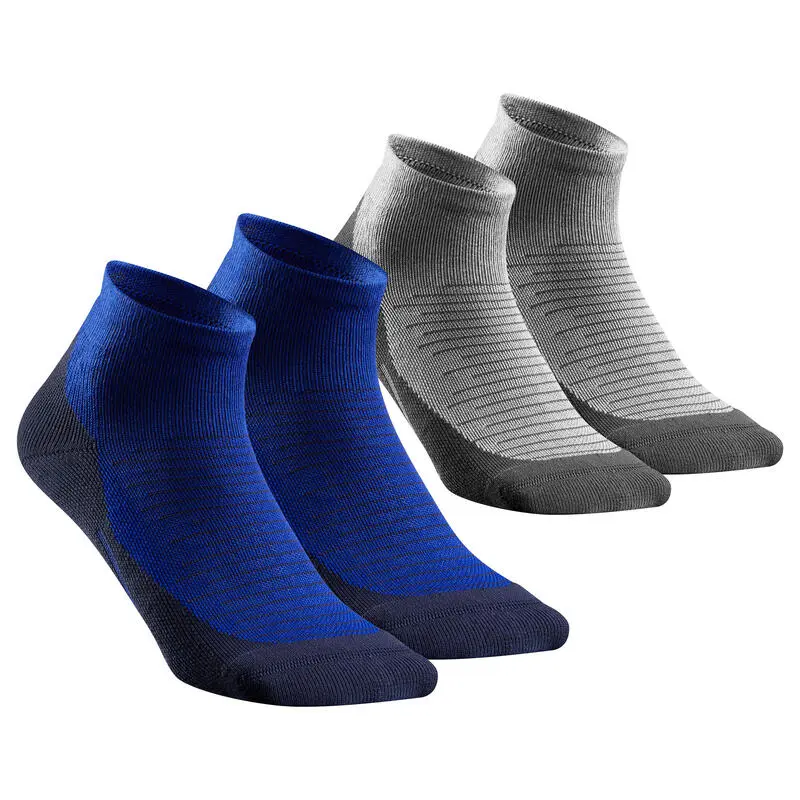 Calcetines De Media Caña Montaña Y Trekking 2 Pares Adulto Quechua Hike 100 3 Calcetines De Media Caña Montaña Y Trekking 2 Pares Adulto Quechua Hike 100