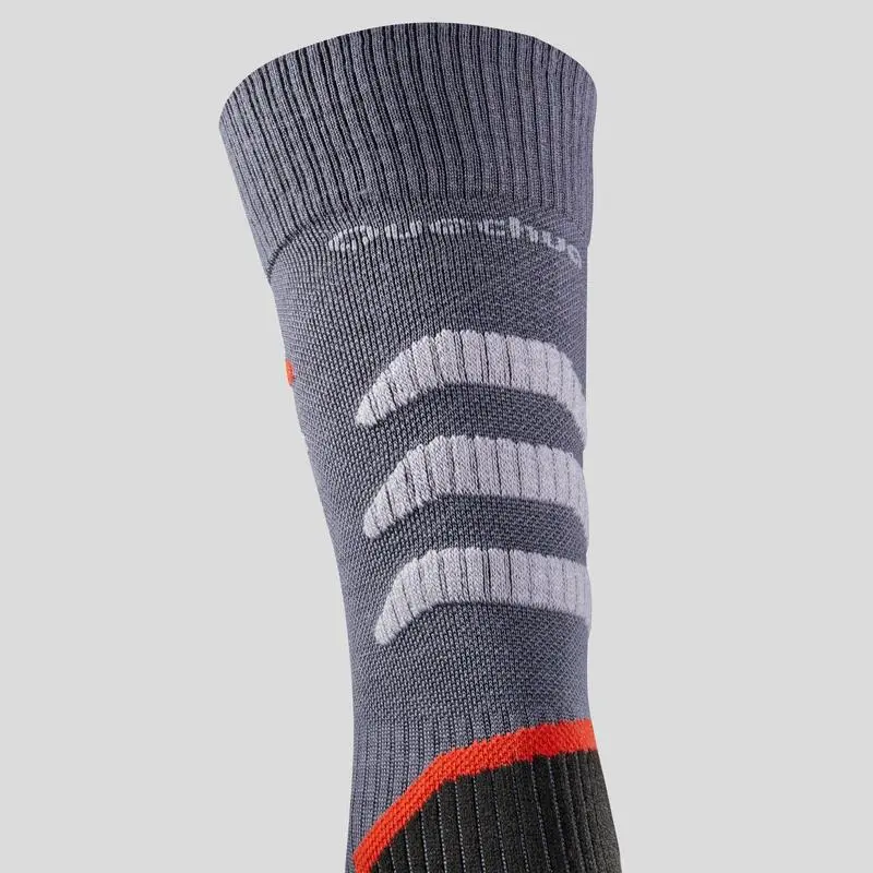 Calcetines Térmicos De Trekking Y Montaña Adulto Quechua SH920 Warm Gris 2 Pares 6 Calcetines Térmicos De Trekking Y Montaña Adulto Quechua SH920 Warm Gris 2 Pares - Imagen 4