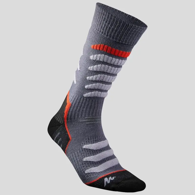 Calcetines Térmicos De Trekking Y Montaña Adulto Quechua SH920 Warm Gris 2 Pares 7 Calcetines Térmicos De Trekking Y Montaña Adulto Quechua SH920 Warm Gris 2 Pares - Imagen 5