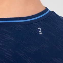 KIPRUN Camiseta Atletismo Manga Corta Niños AT 500 Azul -Regattas Tienda camiseta atletismo manga corta nios at 500 azul 3