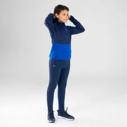 KIPRUN Camiseta Atletismo Manga Larga 1/2 Cremallera Niños AT 500 Azul Indígo -Regattas Tienda camiseta atletismo manga larga 12 cremallera nios at 500 azul indigo 3