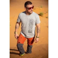 Columbus Outdoor Camiseta De Algodón Columbus Icons De Manga Corta Gris -Regattas Tienda camiseta de algodon columbus icons de manga corta gris 2