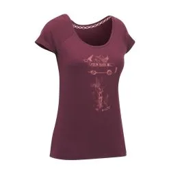 Camiseta De Escalada Y Montaña Manga Corta Mujer Simond Vertika Burdeos 11 Camiseta De Escalada Y Montaña Manga Corta Mujer Simond Vertika Burdeos -Regattas Tienda camiseta de escalada y montaa manga corta mujer simond vertika burdeos 4