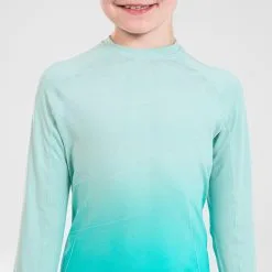 CAMISETA DE MANGA LARGA RUNNING NIÑA - KIPRUN SKINCARE TURQUESA -Regattas Tienda camiseta de manga larga running nia kiprun skincare turquesa 2
