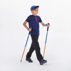 Camiseta De Montaña Y Trekking Con Cremallera Niños 7-15 Años Quechua MH550 Azul -Regattas Tienda camiseta de montaa y trekking con cremallera nios 7 15 aos quechua mh550 azul 4