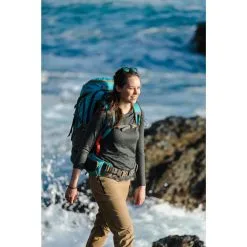 Forclaz Camiseta De Montaña Y Trekking Lana Merina Mujer Travel 100 Gris -Regattas Tienda camiseta de montaa y trekking lana merina mujer travel 100 gris 2