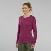 Camiseta De Montaña Y Trekking Lana Merino Mujer Forclaz MT500 Rosa -Regattas Tienda camiseta de montaa y trekking lana merino mujer forclaz mt500 rosa