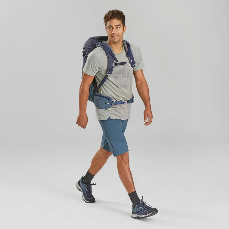 Camiseta De Montaña Y Trekking Manga Corta Hombre Quechua MH500 5 Camiseta De Montaña Y Trekking Manga Corta Hombre Quechua MH500 - Imagen 3