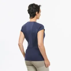 Forclaz Camiseta De Montaña Y Trekking Manga Corta Lana Merino Mujer MT500 -Regattas Tienda camiseta de montaa y trekking manga corta lana merino mujer mt500 1