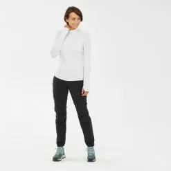 Camiseta De Montaña Y Trekking Protección UV Manga Larga Mujer Quechua MH550 -Regattas Tienda camiseta de montaa y trekking proteccion uv manga larga mujer quechua mh550 2