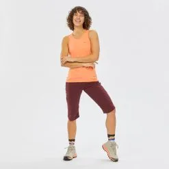 Camiseta De Montaña Y Trekking Tirantes Mujer Quechua MH500 Naranja -Regattas Tienda camiseta de montaa y trekking tirantes mujer quechua mh500 naranja 2