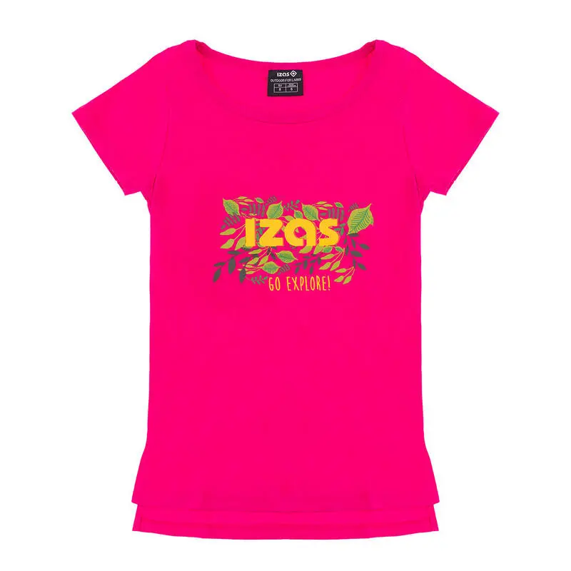 Camiseta Deportiva De Manga Corta Para Niña AIDEN KIDS Izas 3 Camiseta Deportiva De Manga Corta Para Niña AIDEN KIDS Izas