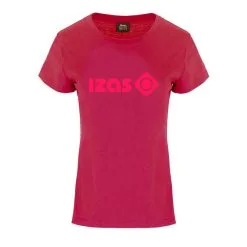 Camiseta Deportiva Manga Corta 100% Algodón Mujer MORAN Izas