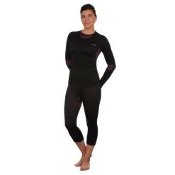 Camiseta Interior Térmica De Esquí Mujer Wedze Ski 580 Negro -Regattas Tienda camiseta interior termica de esqui mujer wedze ski 580 negro 4