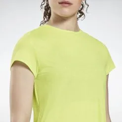 Camiseta Manga Corta Activchill Mujer Reebok Workout Ready Amarillo -Regattas Tienda camiseta manga corta activchill mujer reebok workout ready amarillo 9