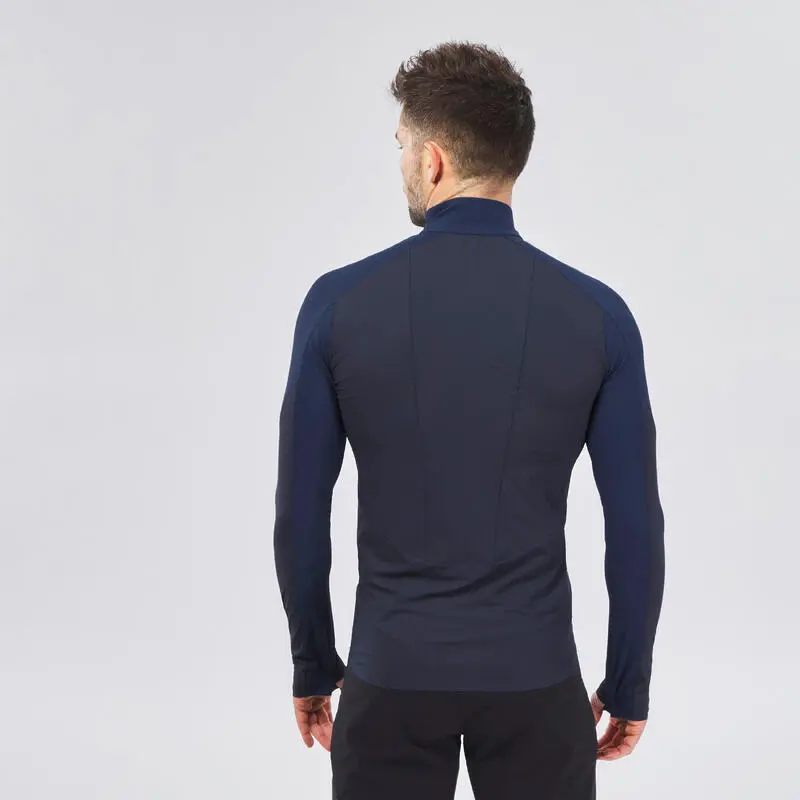 Camiseta Montaña Y Trekking Anti UV 1/2 Cremallera Hombre Quechua MH550 4 Camiseta Montaña Y Trekking Anti UV 1/2 Cremallera Hombre Quechua MH550 - Imagen 2