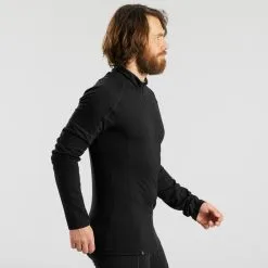 Camiseta Montaña Y Trekking Lana Merina Con Cremallera Hombre Forclaz MT500 -Regattas Tienda camiseta montaa y trekking lana merina con cremallera hombre forclaz mt500 2