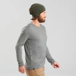 Camiseta Montaña Y Trekking Lana Merina Hombre Forclaz Travel 500 Gris -Regattas Tienda camiseta montaa y trekking lana merina hombre forclaz travel 500 gris 2