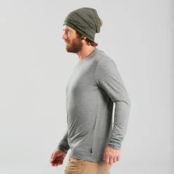 Camiseta Montaña Y Trekking Lana Merina Hombre Forclaz Travel 500 Gris -Regattas Tienda camiseta montaa y trekking lana merina hombre forclaz travel 500 gris 3