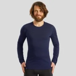 Camiseta Montaña Y Trekking Lana Merina Hombre Forclaz Trek 500 Naranja -Regattas Tienda camiseta montaa y trekking lana merina hombre forclaz trek 500 azul