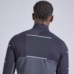 Camiseta Running Manga Larga Hombre Kiprun Warm Gris -Regattas Tienda camiseta running manga larga hombre kiprun warm gris 4