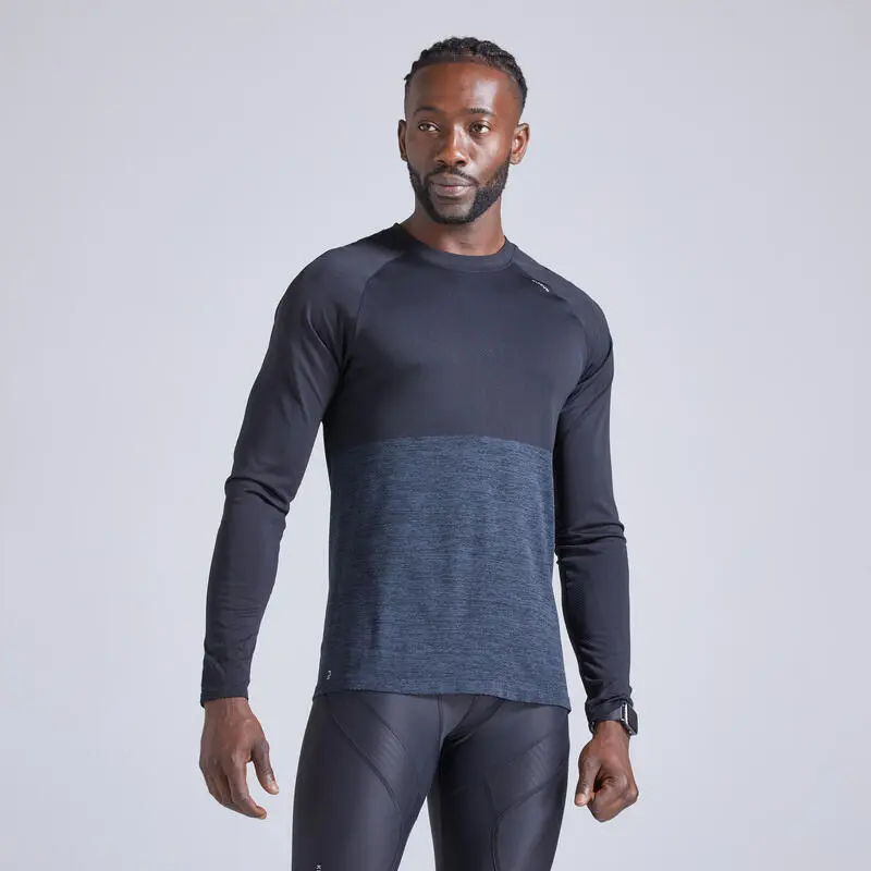 Camiseta Running Transpirable Hombre Kiprun Care Negro 3 Camiseta Running Transpirable Hombre Kiprun Care Negro