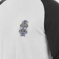 WEDZE Camiseta Térmica De Esquí Hombre - BL 590 Brokovich Lana Merina - Negro Blanco -Regattas Tienda camiseta termica de esqui hombre bl 590 brokovich lana merina negro blanco 4