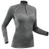 Camiseta Térmica De Esquí Y Nieve Interior Wedze Ski 900 Mujer Lana Gris