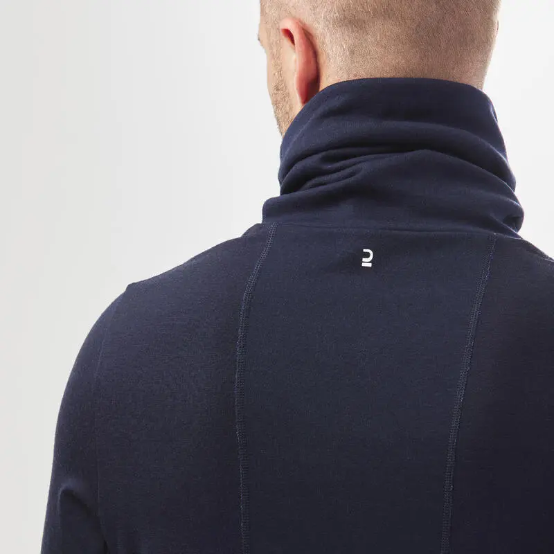 Camiseta Térmica Interior De Esquí Y Nieve Lana Merina Hombre Wedze BL 900 Azul 5 Camiseta Térmica Interior De Esquí Y Nieve Lana Merina Hombre Wedze BL 900 Azul - Imagen 3