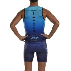 Camiseta Triatlon Sin Mangas Hombre ZOOT SUNSET Azul -Regattas Tienda camiseta triatlon sin mangas hombre zoot sunset azul 2