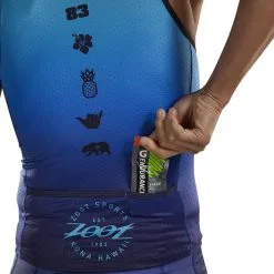 Camiseta Triatlon Sin Mangas Hombre ZOOT SUNSET Azul -Regattas Tienda camiseta triatlon sin mangas hombre zoot sunset azul 4