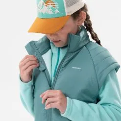 Chaleco Acolchado De Montaña Y Trekking Niños 7-15 Años Quechua MH500 Turquesa -Regattas Tienda chaleco acolchado de montaa y trekking nios 7 15 aos quechua mh500 turquesa 2