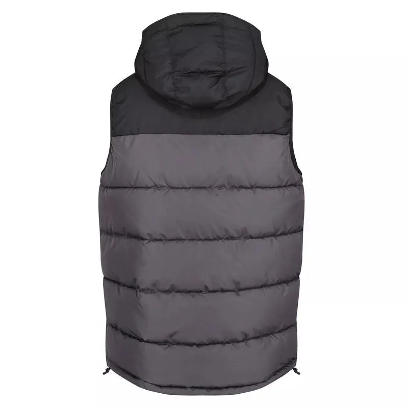 Regatta Chaleco Forro Polar Nevado Sin Mangas Para Hombre Negro, Gris Oscuro 4 Regatta Chaleco Forro Polar Nevado Sin Mangas Para Hombre Negro, Gris Oscuro - Imagen 2