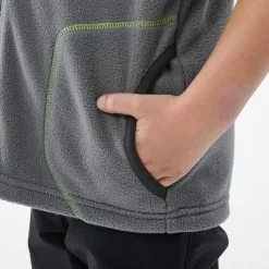 Chaleco Polar De Montaña Y Trekking Niños 2-6 Años Quechua MH150 Gris -Regattas Tienda chaleco polar de montaa y trekking nios 2 6 aos quechua mh150 gris 2