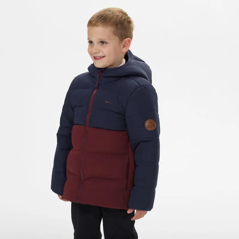 Chaqueta Acolchada De Montaña Y Trekking Niños 2-5 Años Quechua X-Warm Rojo 8 Chaqueta Acolchada De Montaña Y Trekking Niños 2-5 Años Quechua X-Warm Rojo - Imagen 6