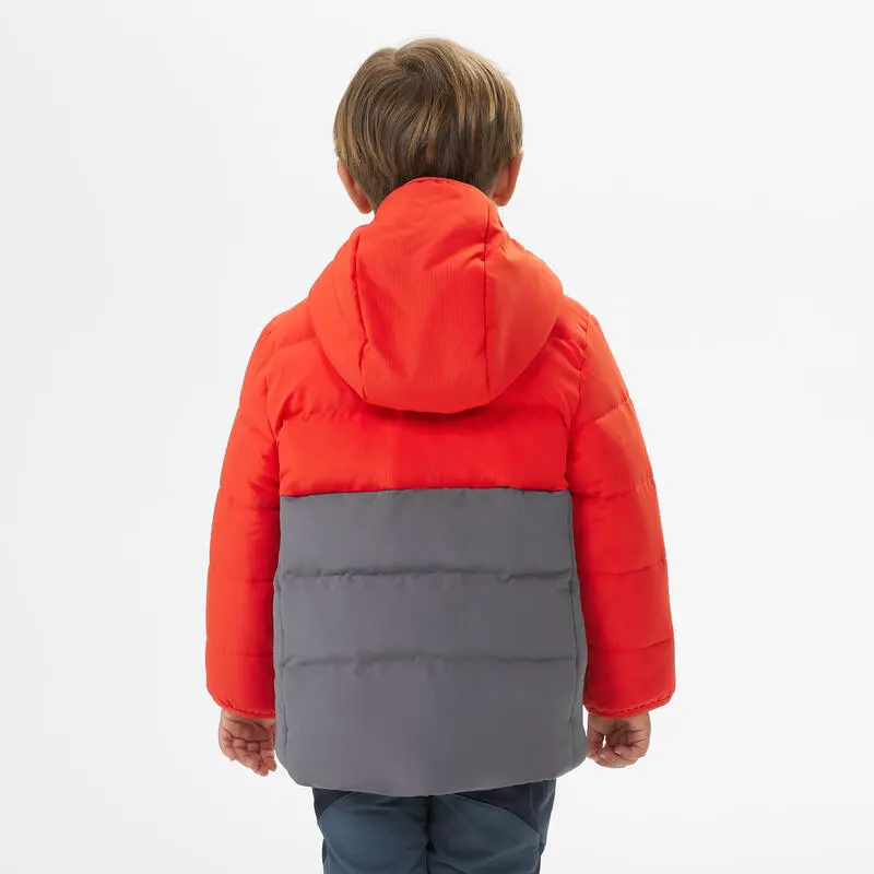 Chaqueta Acolchada De Montaña Y Trekking Niños 2-5 Años Quechua X-Warm Rojo 4 Chaqueta Acolchada De Montaña Y Trekking Niños 2-5 Años Quechua X-Warm Rojo - Imagen 2